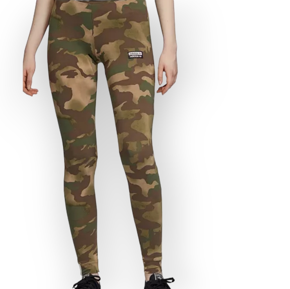 Adidas Camo tights/leggings NWT SMALL